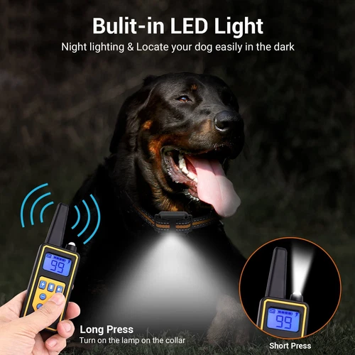 Anti Bark Electric Shock Dog Pet Training E-Collar Obedience Remote Control AU - Picture 4 of 10