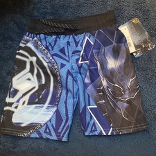 Boys' Black Panther Swim Trunks - XS