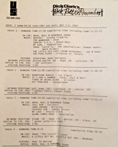 RADIO SHOW: DICK CLARK'S RR&R 4/29/06 JAN & DEAN w/5 HITS & 4 INTERVIEWS; 1967 - Picture 5 of 5