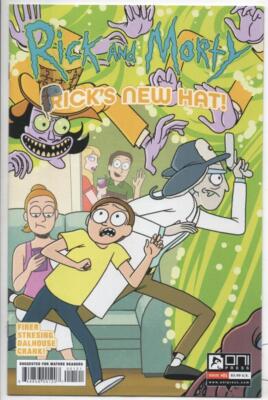 RICK and MORTY RICK'S NEW HAT #1, NM, Grandpa, Oni Press, from Cartoon 2021 
