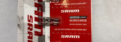 SRAM 72.2742.200.750 Kettenverschlussglied Power Link Silber 8 Speed