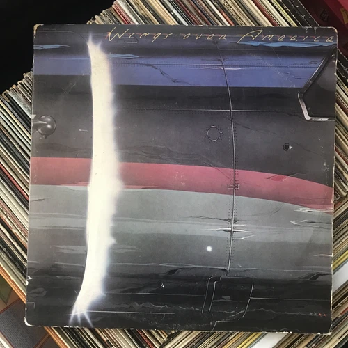 Paul McCartney / wings over America / vg condition / 3 record set/ 1976 VG