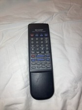 Sharp VCR/TV G0006AJ VHS Remote Control VCA323 VCA522 VCA523 VCA542