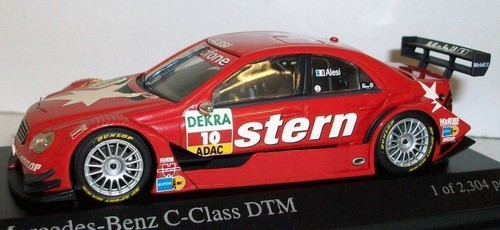 Miniature Minichamps 1/43 Mercedes Classe C DTM 2006 - D. La Rosa #18 (Excellente état)