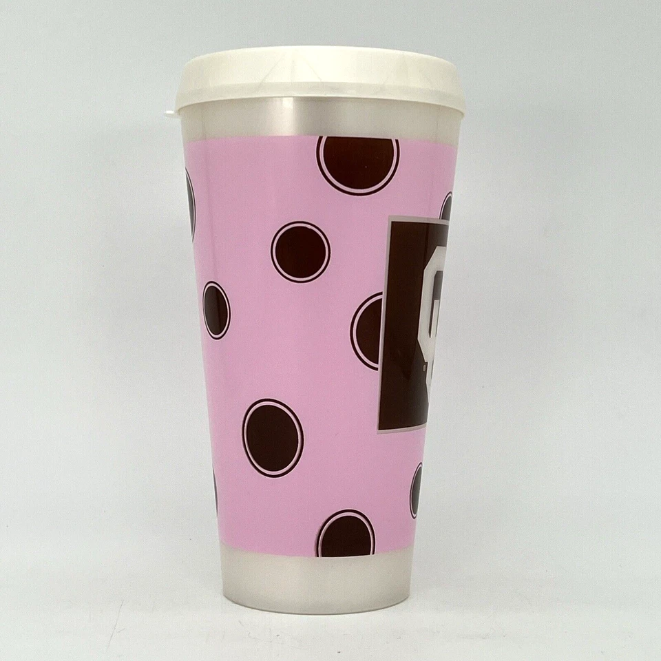 Taza vaso aislada University of Oklahoma OU con licencia oficial rosa 24 oz Foto 4 de 4