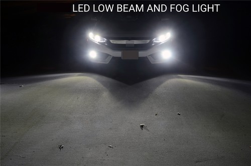 For Honda Accord 2006-2010 2011 2012 LED Headlight High/Low Beam Fog Light Bulbs - Picture 16 of 16
