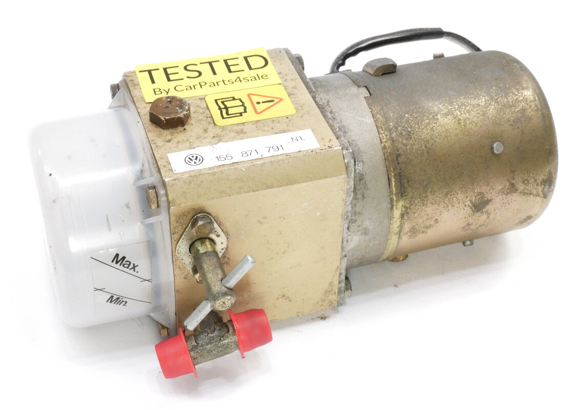 Power Convertible Top Hydraulic Pump 90-93 VW Cabriolet MK1