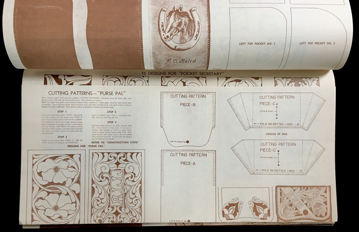 Leather Secrets by F. O. Baird 1982 edition Complete With