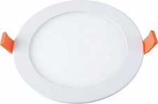 18W ROUND/SQUARE LED RECESSED CEILING FLAT PANEL DOWN LIGHTING ULTRA SLIM 6000K 