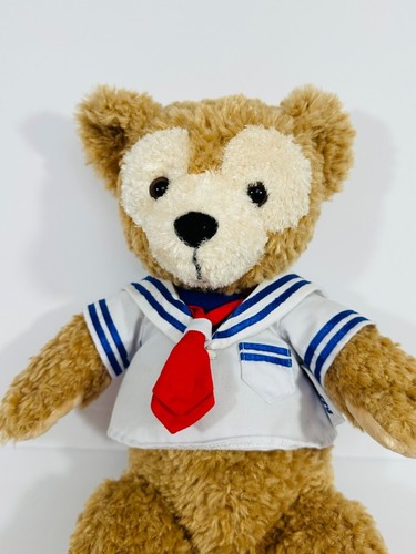 Disney Duffy The Bear Plush 18” Sailor Outfit With Mickey Mouse Paw Prints Red T - Picture 7 of 19