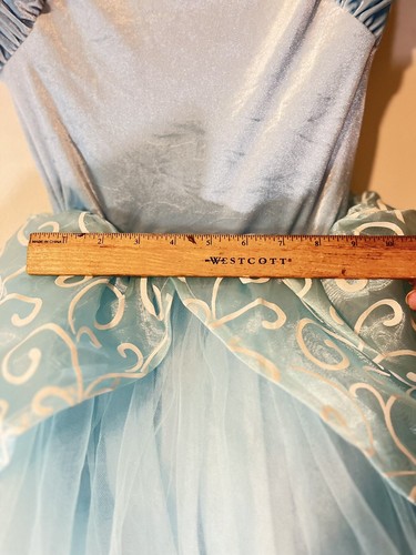 Romy's Collection Princess Blue Tulle Cinderella Halloween Costume Dress-up - Picture 8 of 11