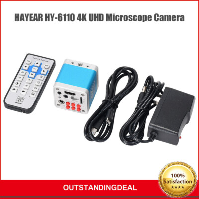 HAYEAR HY-6110 4K UHD Microscope Camera HDMI USB Camera with 32G TF Card ot25