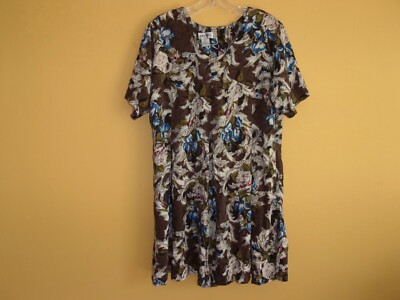 Lauren Brooke 18W Culotte DRESS Floral