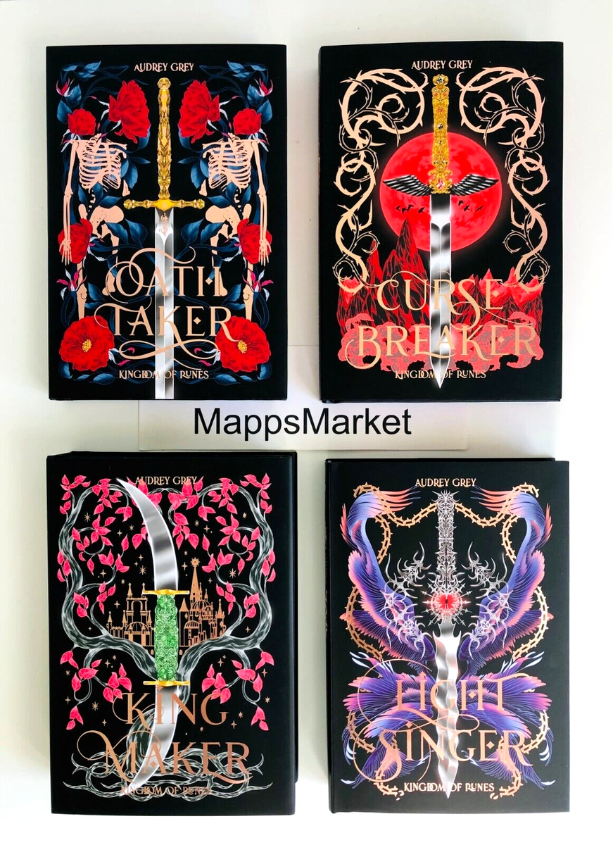 【ブックレット、帯】『FANIA　BEST of New York』　レア　希少 SIGNED Kingdom of Runes by Audrey Grey BOOKISH EXCLUSIVE HC