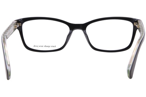 Kate Spade Renne 807 Eyeglasses Women's Black Full Rim Rectangle Shape 52mm - 第 4/5 張圖片