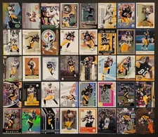 Lot of 80 Different PLAXICO BURRESS Football Cards 2000-2021 FB2207