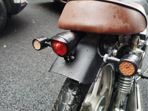 Universal Motorcycle 12V Taillight Brake Light Rear Stop Running ReaR Lamp ATV - Foto 6 di 8