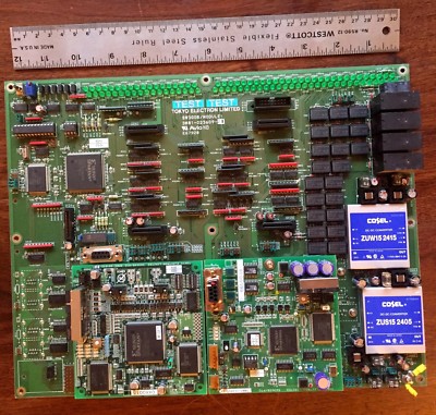 TEL Tokyo Electron PCB Control Board SW300B/Module w/ SW300B/MIO SW300B/AI02
