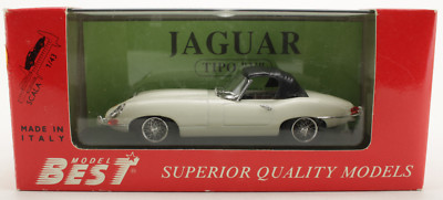 Jaguar Tipo E Spyder weiss Best Model 9029 1:43 OVP [DS10-A0]
