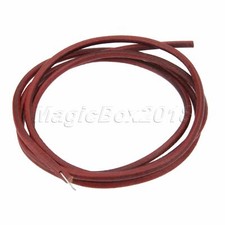 Cintura in pelle antica pedaliera parti + gancio per macchina da cucire Singer 183 cm marrone