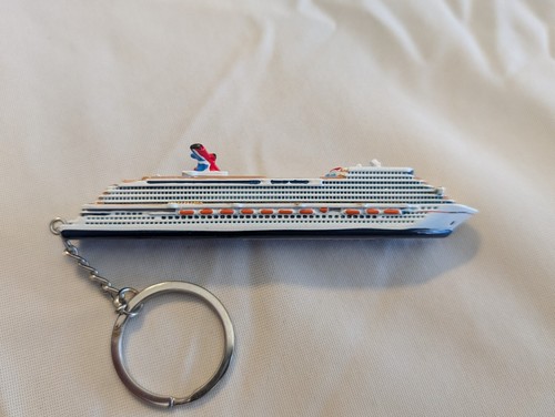 Carnival Kreuzfahrtschiff Panorama 4" Zoll Modell Schlüsselanhänger Ornament - Bild 4 von 5