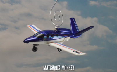 Cirrus Vision Jet Airplane Custom Christmas Ornament 1/100th Aircraft SF50 SJ50
