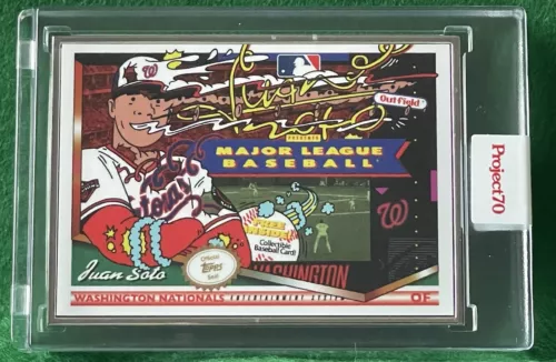 🔥 Topps Project 70 JUAN SOTO by Ermsy Artist Proof #31/51 👀