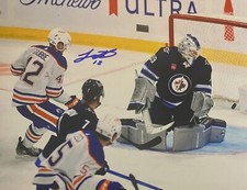 Jayden GRUBBE Signed 8x10 Photo! Edmonton OILERS- BAKERSFIELD CONDORS!  W/COA