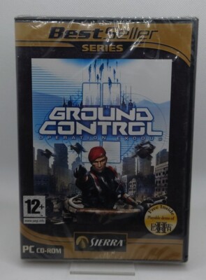 PC CD-ROM GROUND CONTROL OPERATION EXODUS 12+ MASSIVE ENTERTAINMENT SIERRA