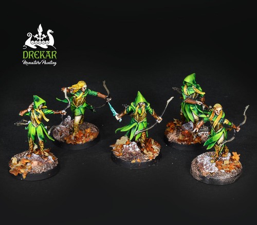 Mirkwood Rangers Hobbit - Lord of the rings ** COMMISSION ** painting - Picture 4 of 12