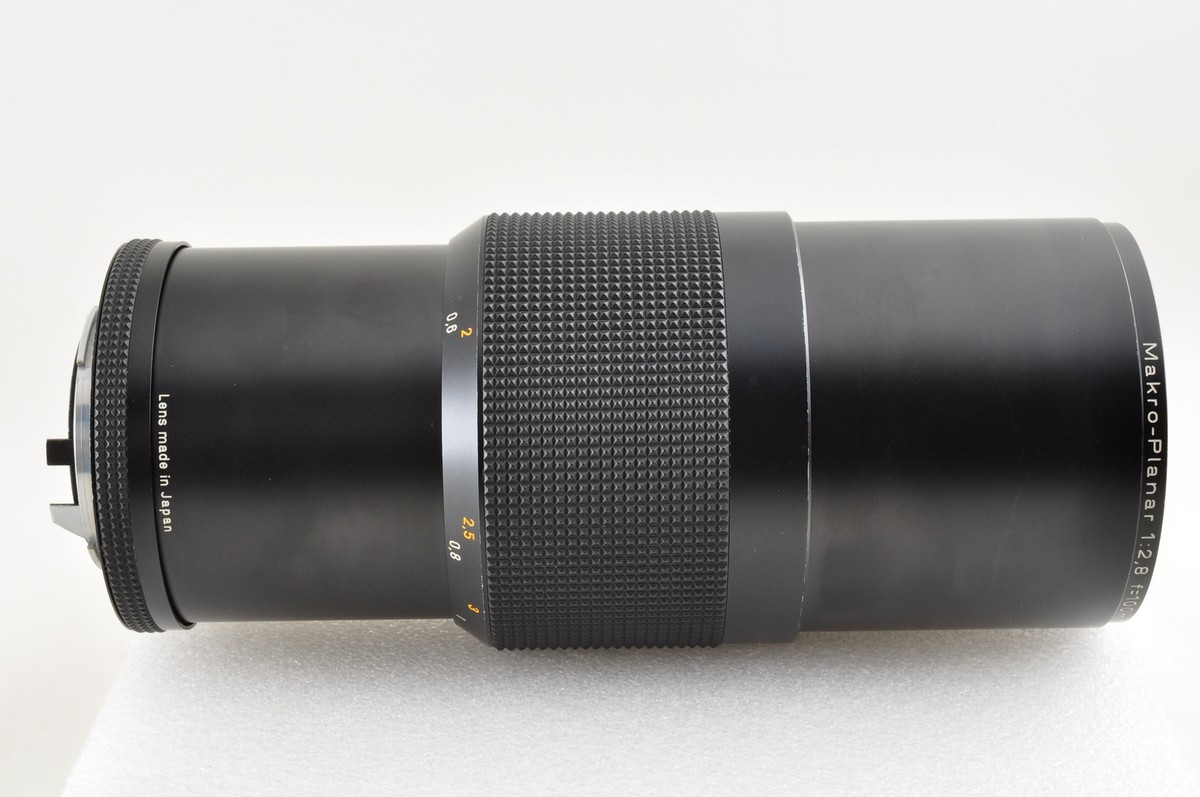 【美品】Contax Makro-Planar T*100mm F2.8 AEJ Contax Carl Zeiss Makro-Planar T* 100mm f/2.8 AEJ Lens C/Y