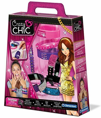 Crazy Chic - Braccialetti Scintillanti - Clementoni 15966 - 7+ anni - Foto 1 di 5