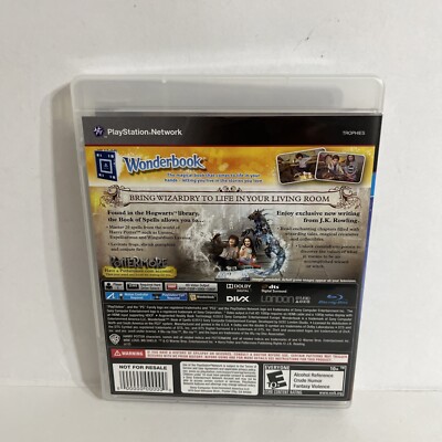PS3 Wonderbook: Book of Spells Sony PS 3 Harry Potter JK Rowling