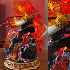 LC Studio 1/6 Demon Slayer Rengoku Kyoujurou Resin Statue In Stock Led Light