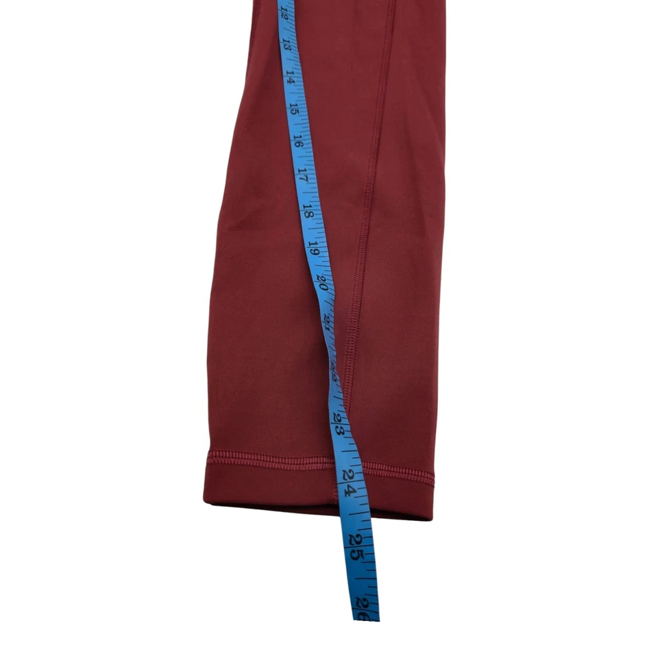 Lululemon Pant Women 6 Red Invigorate 25” Tight Athleisure Sportswear LW5CQFS  - Image 4 of 4