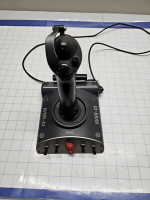 Saitek Aviator AV8R-01 USB Joystick PC Dual Throttle Flight Control