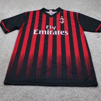 AC Milan Bacca #70 Jersey Shirt Mens Medium Official Licensed Red