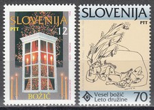 Slovenia / Slovenija No 99-100** International Year of the Family