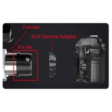 Astronomical Telescope Focuser Adapter Ring f SLR Camera M42X0.75 for 80EQ 80DX