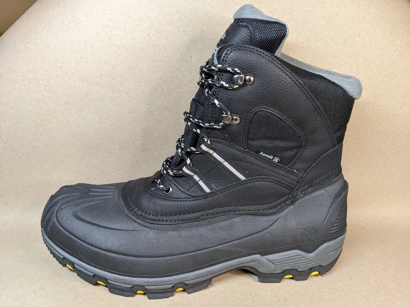 Kamik Men's Warrior 2 Snow Boot, Black, 14