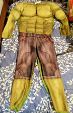 Marvel Avengers Boy's Hulk Halloween Costume Size Small 4-6 Preowned