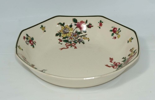 ROYAL DOULTON OLD LEEDS SPRAYS 1 ART DECO WIDE DESSERT BOWL D3548 c.1935 - Picture 14 of 15
