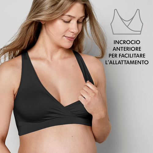 Reggiseno Keep Cool Sleep, Reggiseno Da Notte per Gravidanza E Allattamento, Sen - Foto 4 di 12