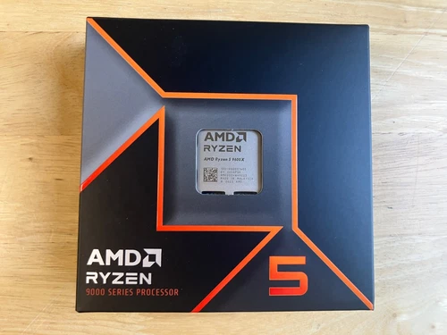 AMD Ryzen 5 9600X - (Zen 5) 6-Core 3.9 GHz - AM5 CPU Processor - Brand New