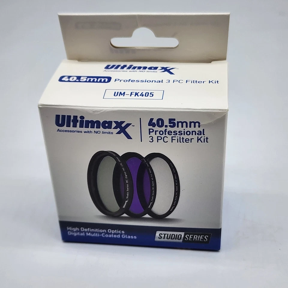 Ultimaxx  Professional 2-Piece Filter Kit 40.5mm - UM-FK405- See Photos.  Only 2 - Image 2 of 4