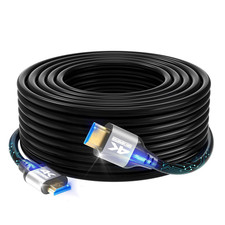 4K HDMI Cable 50 Ft,High Speed HDMI 2.0 Cord, Support 4K 60Hz, ARC, HDR, 3D, Eth