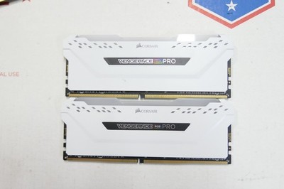 Corsair Vengeance RGB Pro DDR4 32GB (2x16GB) 2666MHz DIMM RAM White