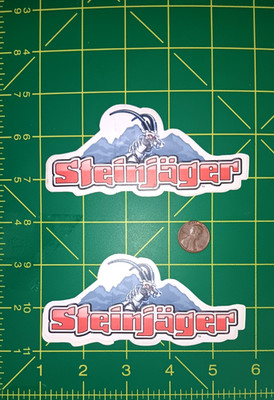 X2 STEINJAGER  Sticker / Decal   ORIGINAL OLD STOCK RACING