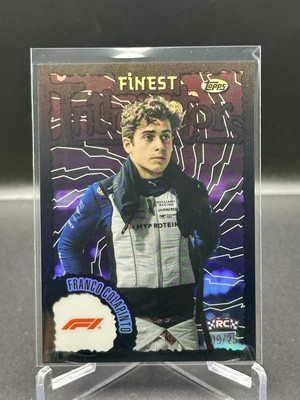 2024 Topps Finest Formula 1 F1 FRANCO COLAPINTO Intimidators Black RC /25 #COL