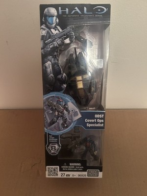 Mega Bloks Halo ODST Arctic Sniper Specialist rare 96925 Action Figure NIB